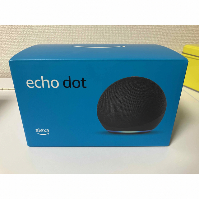 ECHO(エコー)のEcho Dot 第4世代　スマートスピーカー　with Alexa チャコール スマホ/家電/カメラのオーディオ機器(スピーカー)の商品写真