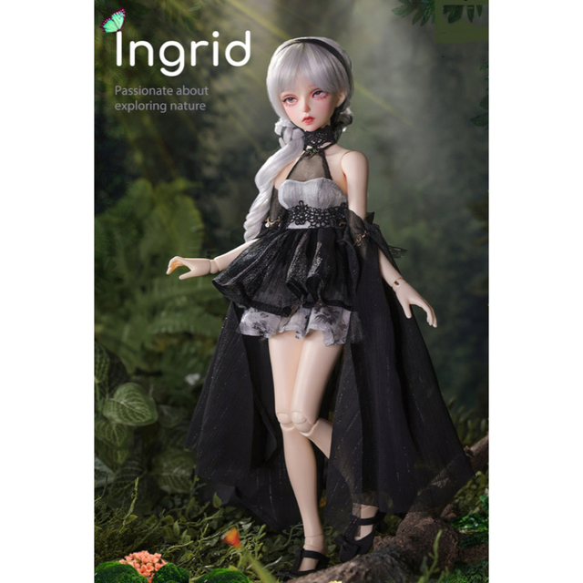 AA19 BJD 1/4 ドール本体 Ingrid 球体関節人形 ハンドメイド