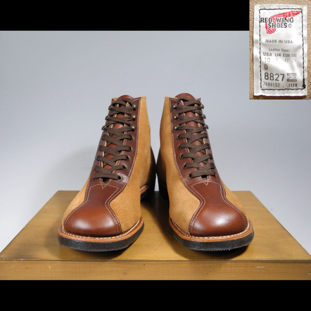 REDWING(レッドウィング)の8827アウティングブーツフラットボックス8825 8826 9062 9063 メンズの靴/シューズ(ブーツ)の商品写真