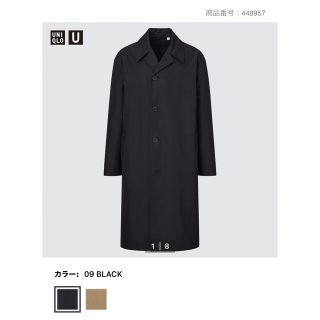 ユニクロ(UNIQLO)のUNIQLO U ステンカラーコート(ステンカラーコート)