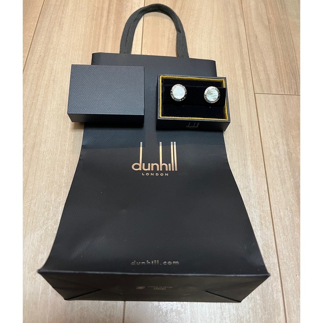 Dunhill(ダンヒル)のダンヒル dunhill カフス メンズ カフリンクス カフスボタン シェル  メンズのファッション小物(カフリンクス)の商品写真
