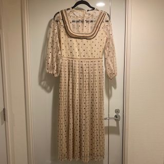 ザラ(ZARA)のZARA プリーツワンピース(ロングワンピース/マキシワンピース)