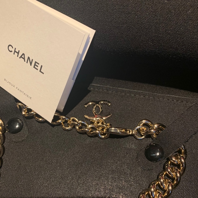 CHANEL(シャネル)の新品シャネル 2022AW CCマーク メタル チョーカー　ネックレス レディースのアクセサリー(ネックレス)の商品写真