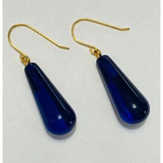 k14GF  琥珀ピアス　　(ピアス)