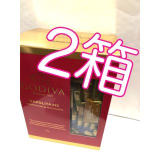 チョコレート(chocolate)のSALE!!コストコ GODIVAナポリタンチョコレート 2箱(菓子/デザート)