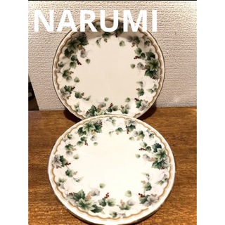ナルミ(NARUMI)のナルミ　NARUMI　アルページュ　金彩葡萄　小皿　ケーキ皿　2枚　プレート(食器)