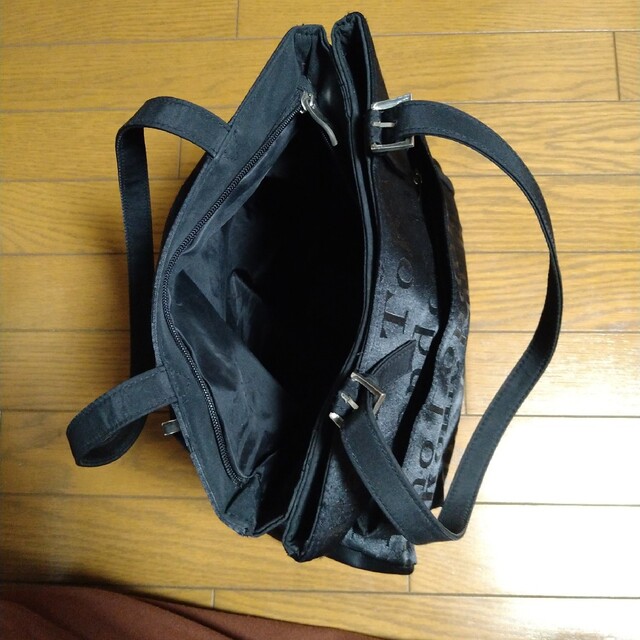 トートバッグ　黒 レディースのバッグ(トートバッグ)の商品写真