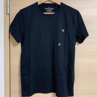 アバクロンビーアンドフィッチ(Abercrombie&Fitch)のアバクロ　ＶネックTシャツ　ブラック　日本Sサイズ相当(Tシャツ/カットソー(半袖/袖なし))