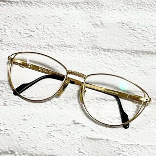 ティファニー(Tiffany & Co.)のティファニー ヴィンテージ T347 眼鏡フレーム 23K GOLDPLATED(サングラス/メガネ)