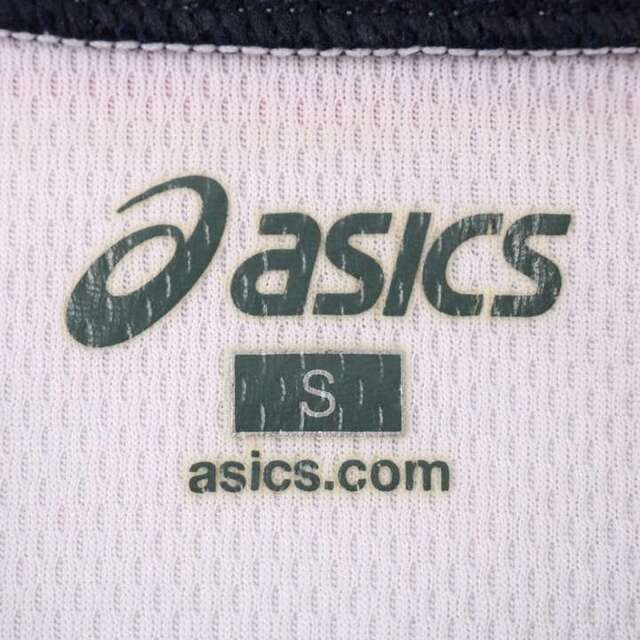 asics(アシックス)のアシックス 半袖ポロシャツ スキッパー クレリック トップス スポーツウェア メンズ Sサイズ ホワイト asics メンズのトップス(ポロシャツ)の商品写真