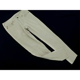 プラステ(PLST)のPLST プラステ スキニー パンツ size24/ベージュ ■■ レディース(スキニーパンツ)