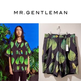 ミスタージェントルマン(MISTERGENTLEMAN)の【MISTERGENTLEMAN】21SS LEAF & BUG SHORT(ショートパンツ)