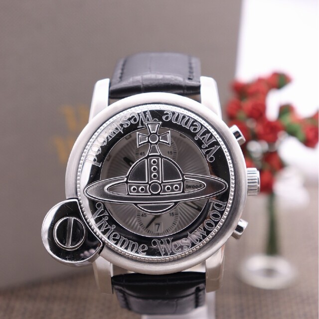 魅力の 付属品付きVivienneWestwood クロノグラフ 美品 tdh