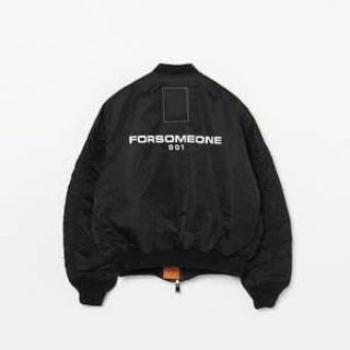 シュプリーム(Supreme)の【最終値下げ】FORSOMEONE MA-1(ダウンジャケット)