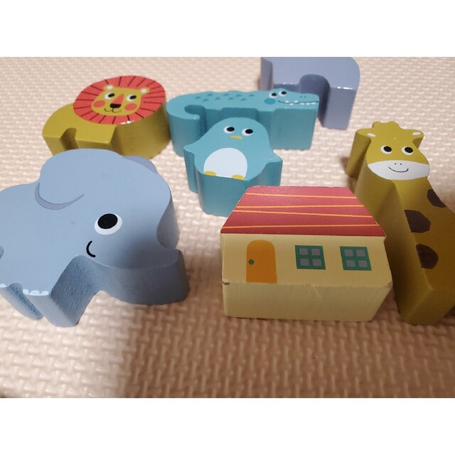 3COINS(スリーコインズ)のスリコ　バランボートアニマル キッズ/ベビー/マタニティのおもちゃ(積み木/ブロック)の商品写真