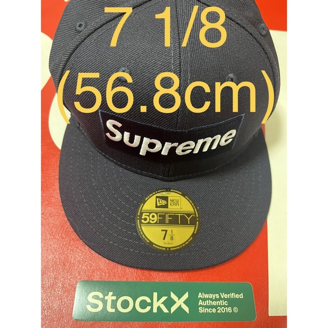 キャップsupreme new era World Famous Box Logo