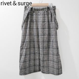 リベットアンドサージ(rivet & surge)の美品♡リベットアンドサージrivet&surgeサスペンダー付きロングスカート(ロングスカート)