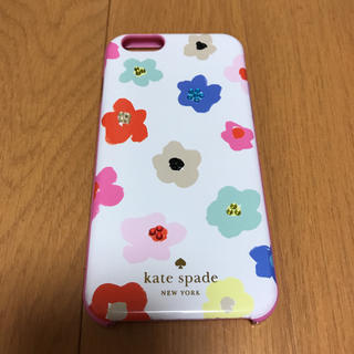 ケイトスペードニューヨーク(kate spade new york)の花柄♡iPhone6/6sケース(iPhoneケース)