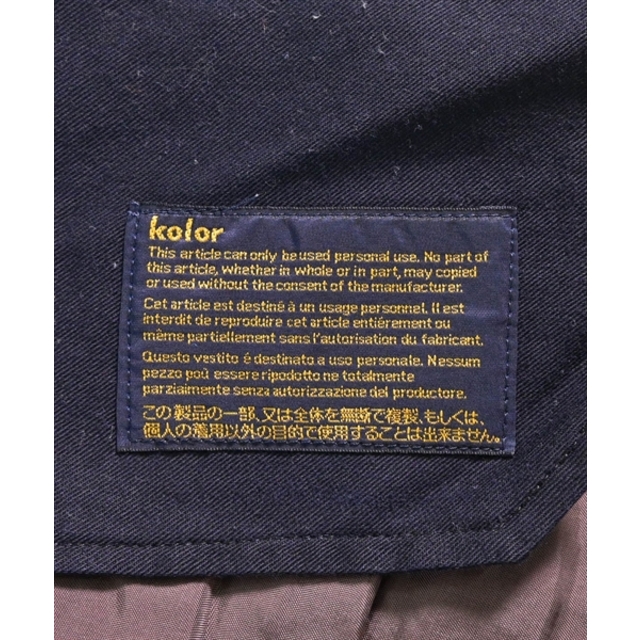 kolor(カラー)のkolor カラー スラックス 3(L位) 紺xグレーx青等(チェック) 【古着】【中古】 メンズのパンツ(スラックス)の商品写真