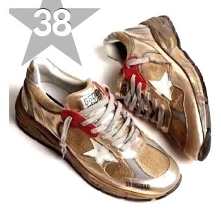 GGDB golden goose ランニングシューズ ハラコ革