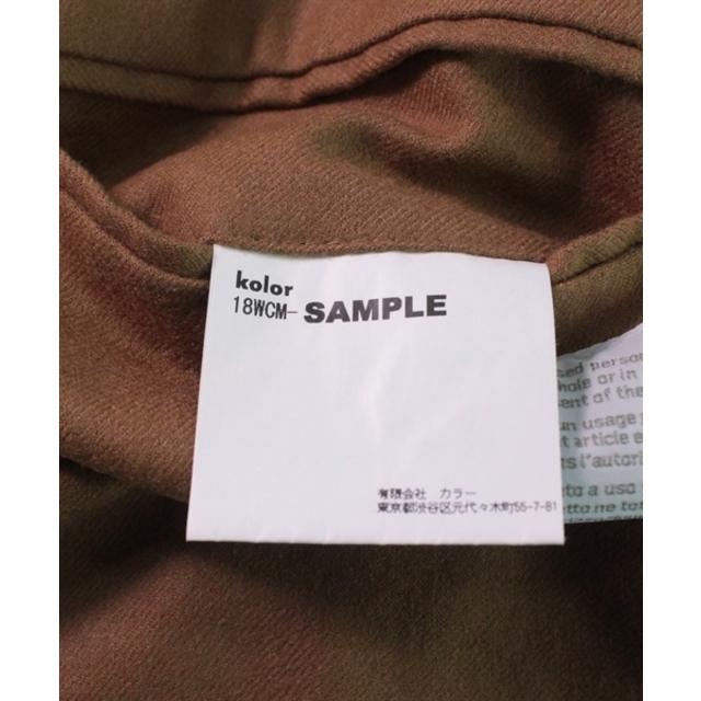 kolor(カラー)のkolor カラー カジュアルジャケット -(L位) 茶 【古着】【中古】 メンズのジャケット/アウター(テーラードジャケット)の商品写真