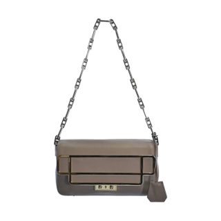 アニヤハインドマーチ(ANYA HINDMARCH)のANYA HINDMARCH ショルダーバッグ - ベージュ系 【古着】【中古】(ショルダーバッグ)