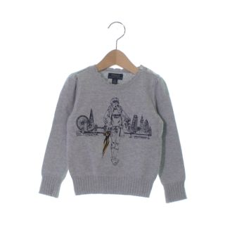 ポロラルフローレン(POLO RALPH LAUREN)のPolo Ralph Lauren ポロラルフローレン ニット 4/4T グレー 【古着】【中古】(ニット)