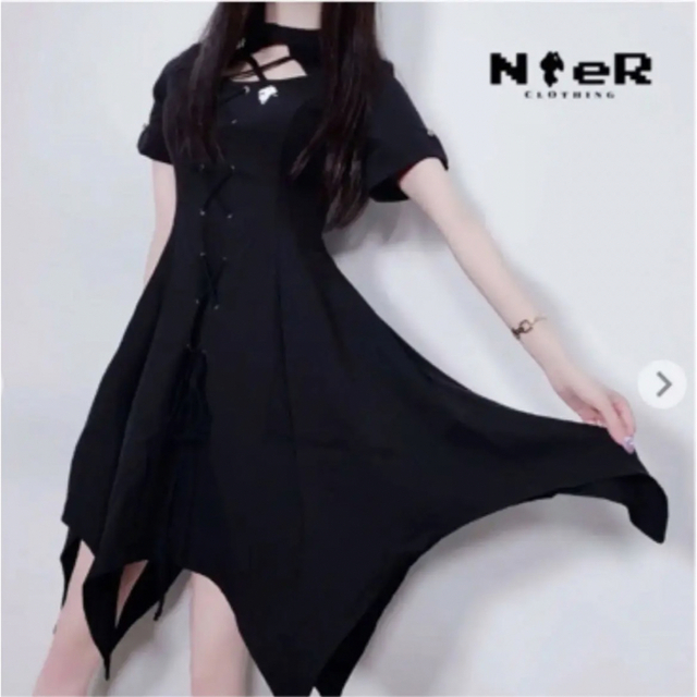 NieR  変則ワンピース   NieR BRAID STYLISH DRESS