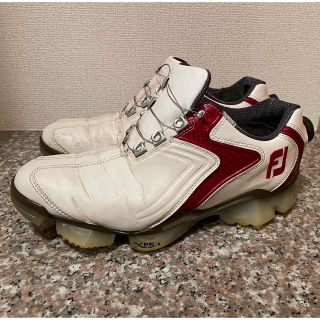 フットジョイ(FootJoy)のフットジョイXPS-1ボア　ホワイト／レッド25.5(その他)