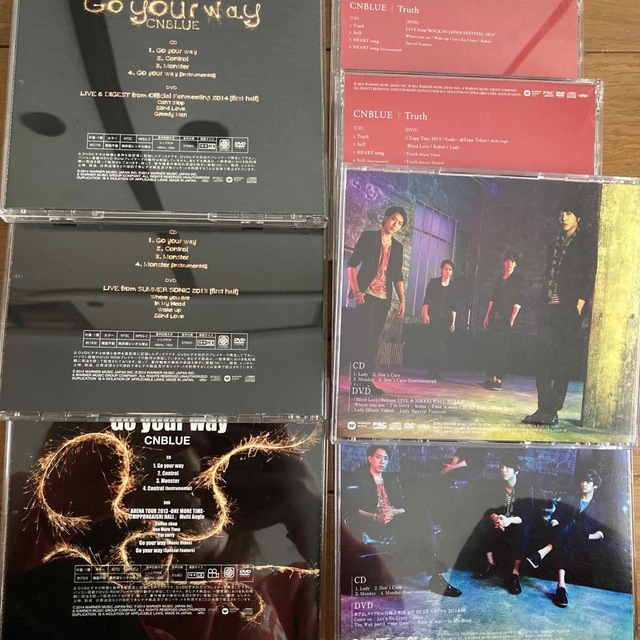 CNBLUE CD アルバム　まとめ売り エンタメ/ホビーのCD(K-POP/アジア)の商品写真