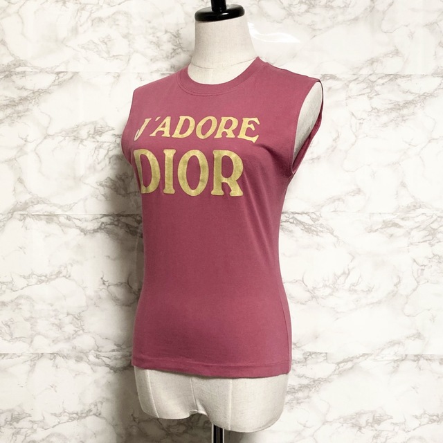 クリスチャンディオールJ'ADORE DIORノースリーブTシャツ