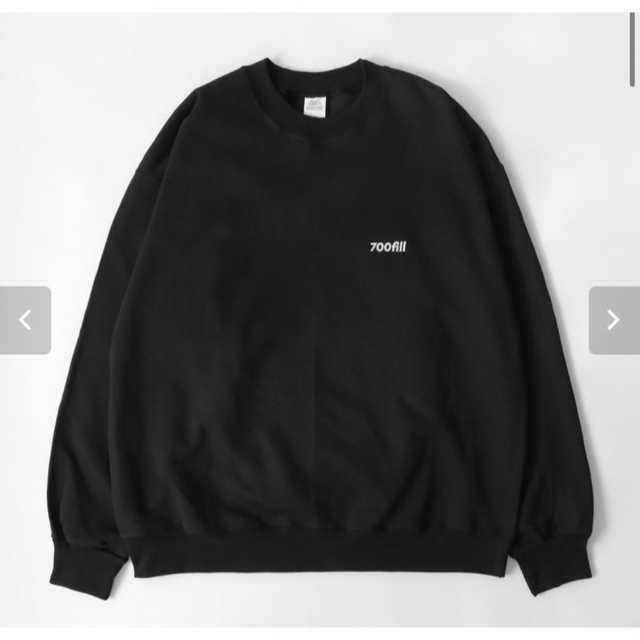 700FILL Embroidered Crewneck Sweatshirt ファッションデザイナー ...