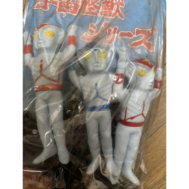 【超希少品】【珍品】【新品未開封】トリプルファイター 3体ソフビ パチ 1