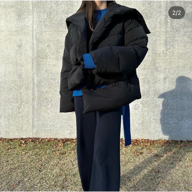 LE CIEL BLEU(ルシェルブルー)のルシェルブルー　Puffer jacket ショート　ダウン　コート レディースのジャケット/アウター(ダウンジャケット)の商品写真