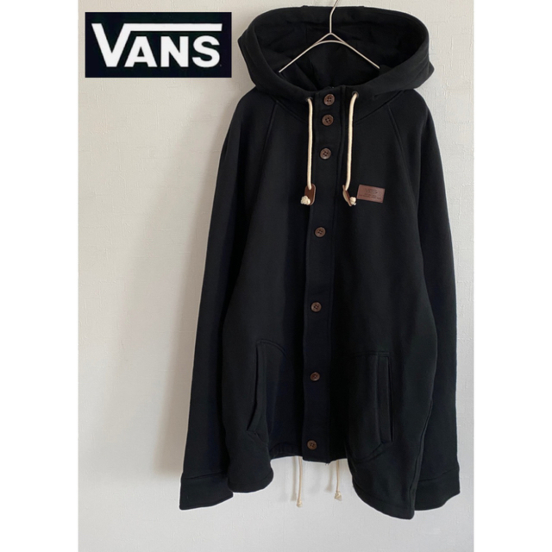 VANS(ヴァンズ)のVANS バンズ ジャケット コート パーカー ミドル丈 フード メンズのジャケット/アウター(ブルゾン)の商品写真