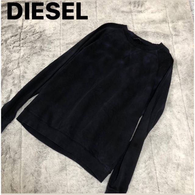 DIESEL(ディーゼル)のディーゼル　DIESEL ビッグオーバーサイズ　無地スウェット　3XL 希少❗️ メンズのトップス(スウェット)の商品写真