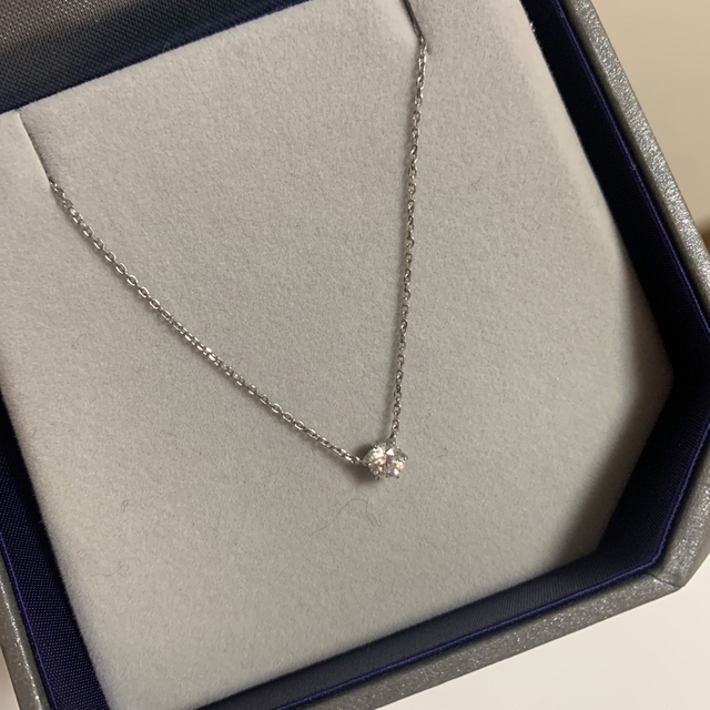 STAR JEWELRY(スタージュエリー)のスタージュエリー　Pt950 ネックレス　ダイヤモンド0.20ct レディースのアクセサリー(ネックレス)の商品写真