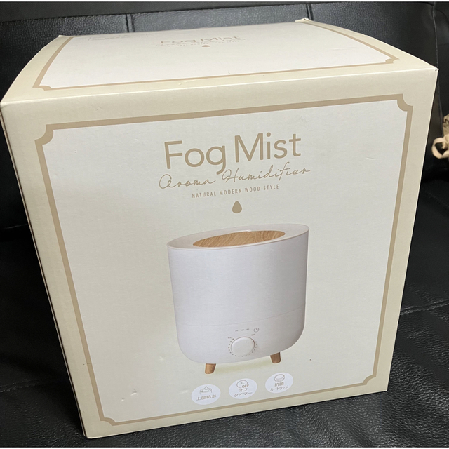 ハイブリッド加湿器 FOG MIST 新品 スマホ/家電/カメラの生活家電(加湿器/除湿機)の商品写真