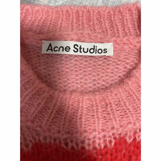 Acne Studios(アクネストゥディオズ)の限定値下げ　acne studios ダメージボーダーニット レディースのトップス(ニット/セーター)の商品写真
