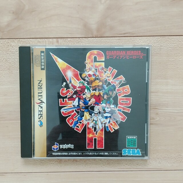 ガーディアンヒーローズ　セガサターン　ソフト