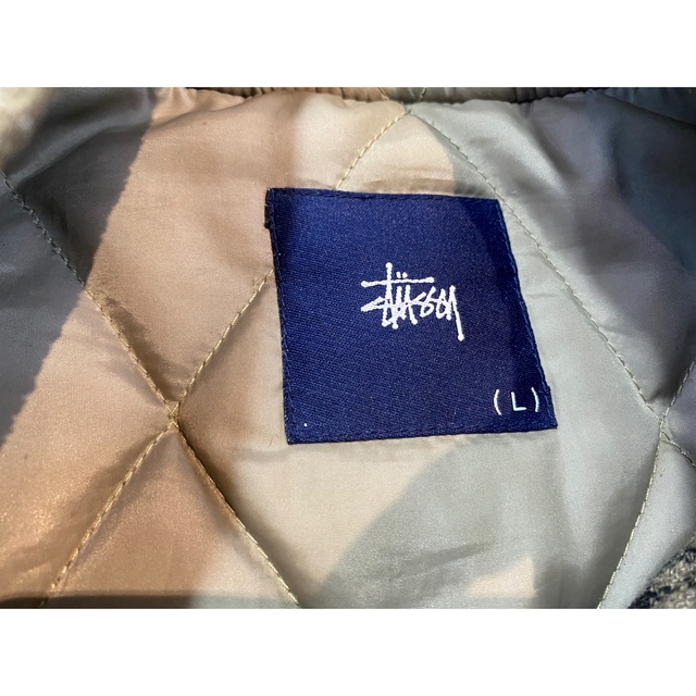 STUSSY(ステューシー)の90s OLD STUSSY バーバリー チェック JKT Ｌ メンズのジャケット/アウター(ブルゾン)の商品写真