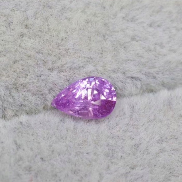 天然非加熱パパラチアサファイア ルース1.12ct f