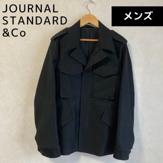 ジャーナルスタンダード(JOURNAL STANDARD)の【美品】ジャーナルスタンダード　ジャケット　アウター　メンズ　黒(ステンカラーコート)