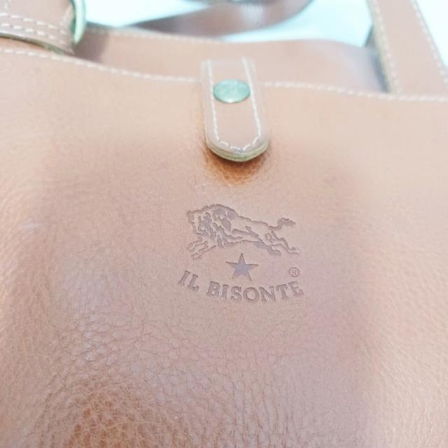IL BISONTE(イルビゾンテ)のイルビゾンテ ハンドバッグ - ブラウン レディースのバッグ(ハンドバッグ)の商品写真