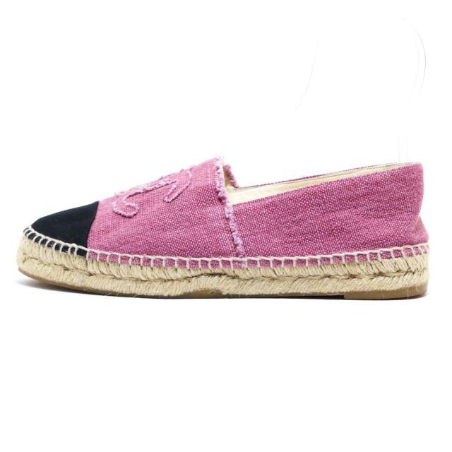 今季ブランド シャネル - CHANEL スリッポン - レディース美品 39