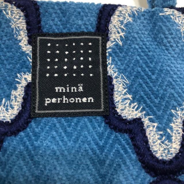 mina perhonen(ミナペルホネン)のミナペルホネン トートバッグ美品  - 刺繍 レディースのバッグ(トートバッグ)の商品写真