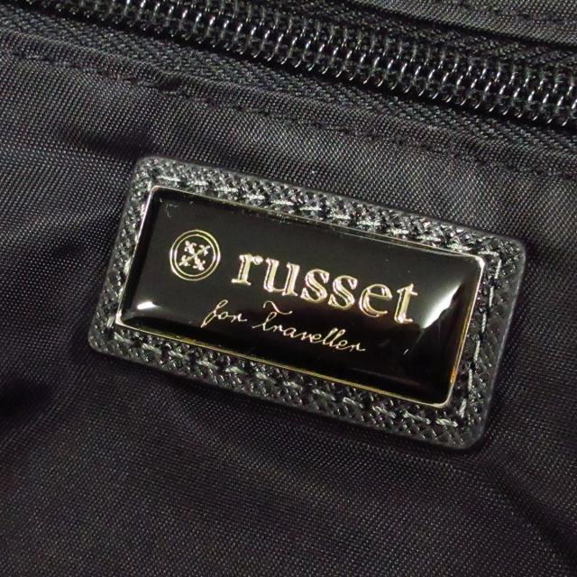 Russet(ラシット)のラシット ボストンバッグ美品  - 黒 レディースのバッグ(ボストンバッグ)の商品写真