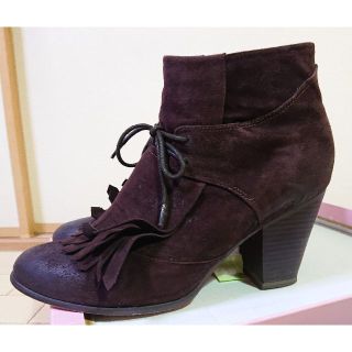 ジェフリーキャンベル(JEFFREY CAMPBELL)のJEFFREY CAMPBELL タッセル ショート ブーツ 40(ブーツ)