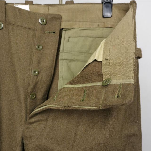 デッドストック フランス軍 M52 ウール トラウザーズ パンツ L