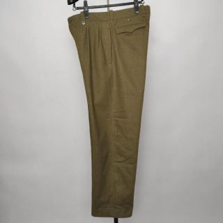 デッドストック フランス軍 M52 ウール トラウザーズ パンツ L